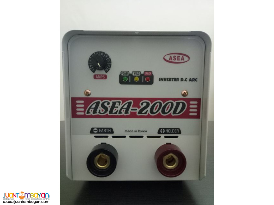 ASEA 200D DC Inverter Type Welding Machine - Made in Korea(WHITE)