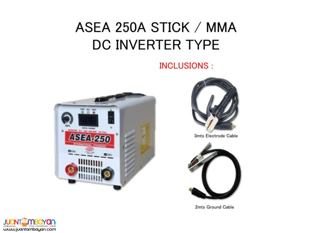 Portable DC Inverter Welding Machine - ASEA 250A