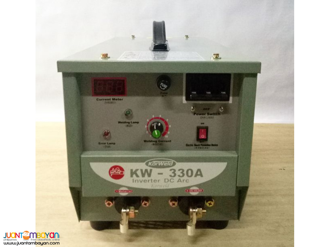 Korweld 330A ARC/STICK/MMA DC Inverter Made in Korea