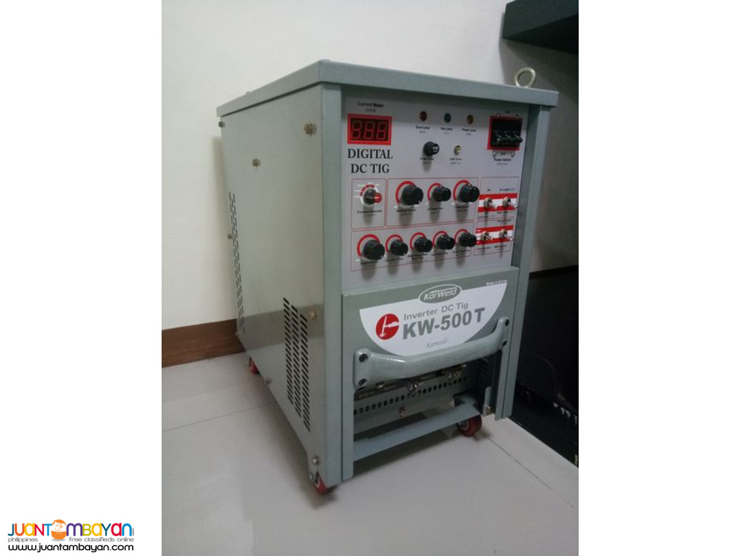 TIG/GTAW welding Machine 500A - Korweld Inverter Type