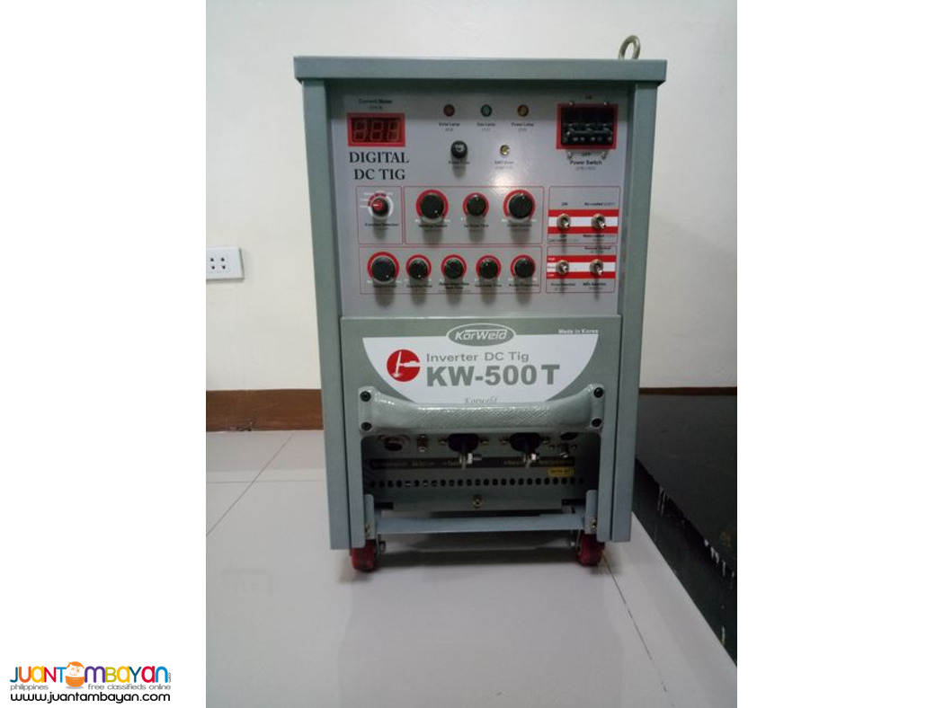 TIG/GTAW welding Machine 500A - Korweld Inverter Type