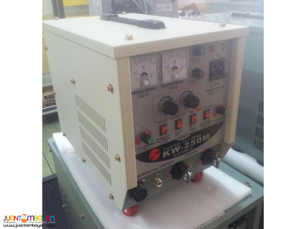 GMAW/FCAW Welding Machine - Korweld 250A DC Inverter Type