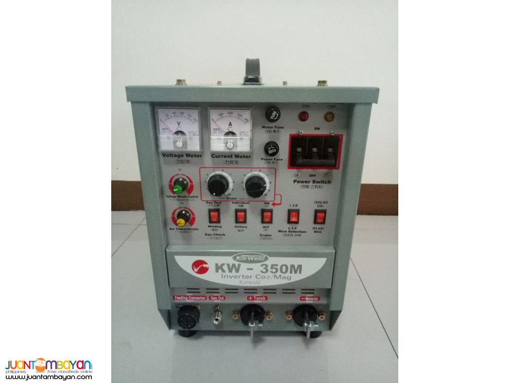 MIG/FCAW/GMAW Welding Machine 350A (mini) - Korweld DC Inverter Type