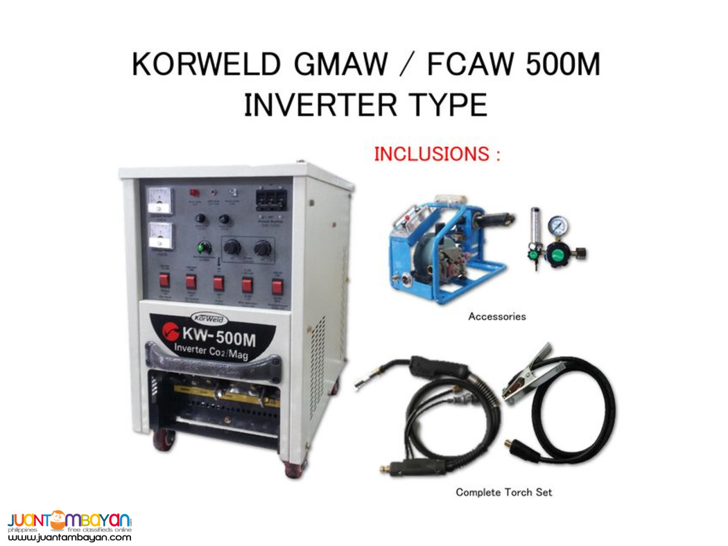 Korweld CO2 MIG Welding Machine  - 500A Dc Inverter Type 