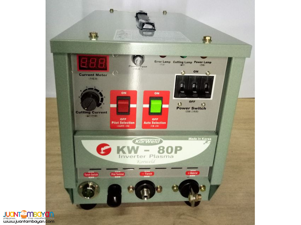  Korweld Plasma Cutter 80P DC Inverter *Needs external Aircompressor 