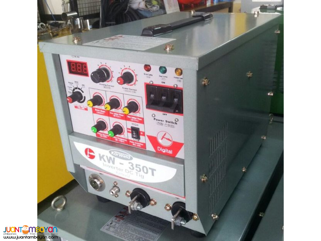 Korweld DC TIG/GTAW 350A Inverter Type Welding Machine 