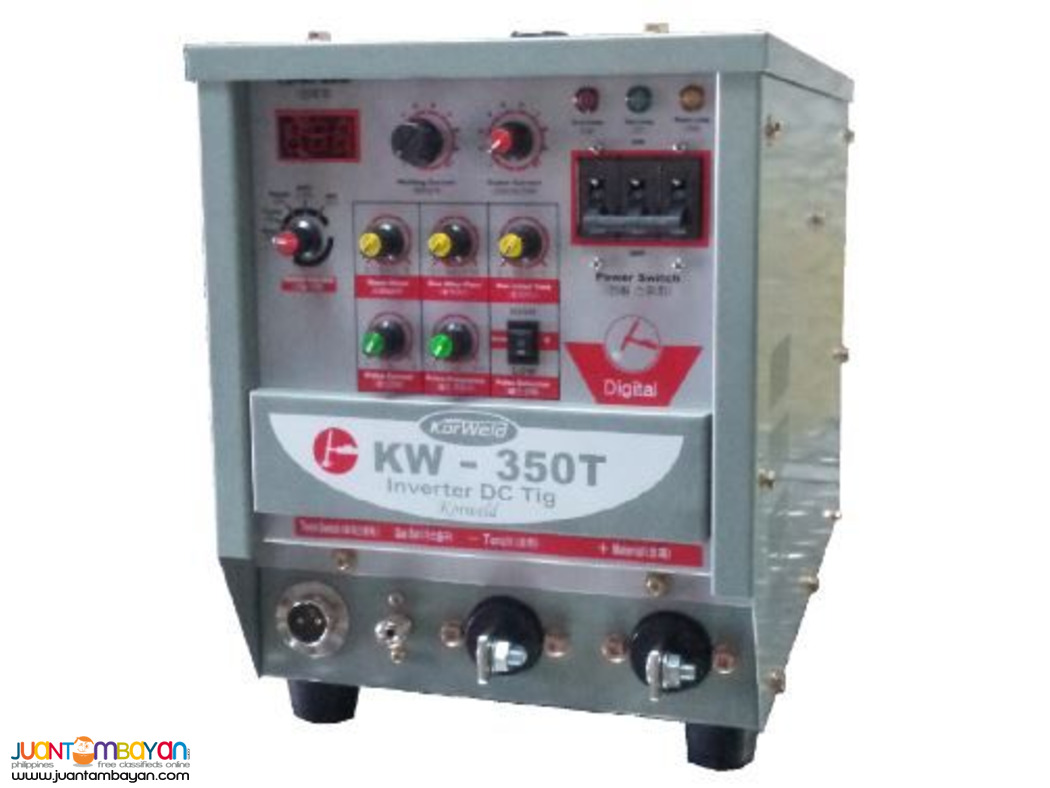 Korweld DC TIG/GTAW 350A Inverter Type Welding Machine 