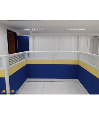 Two-Toned Office Partitions