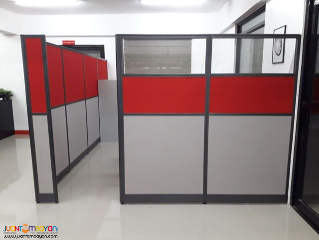 Two-Toned Office Partitions
