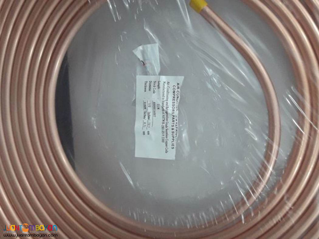 Copper tube coil