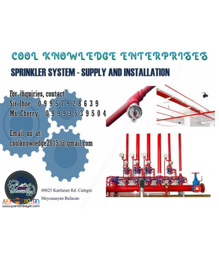 Fire Sprinkler System Supply and Installation