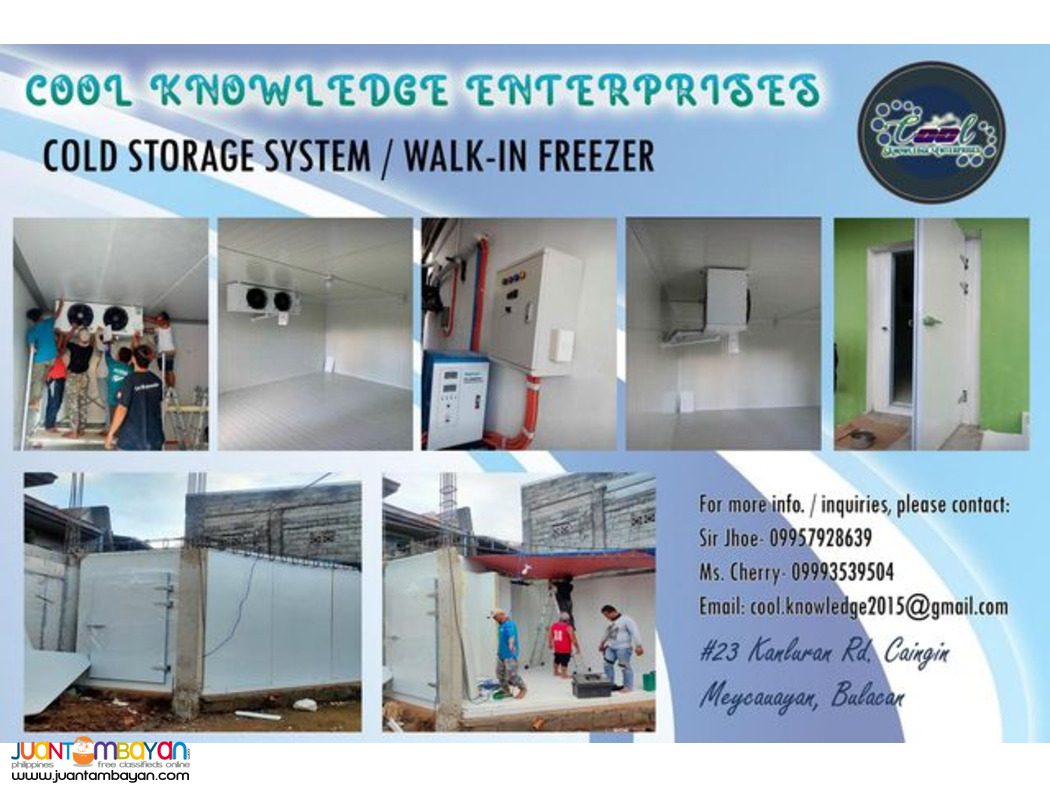 Cold Storage System Walk In Freezer
