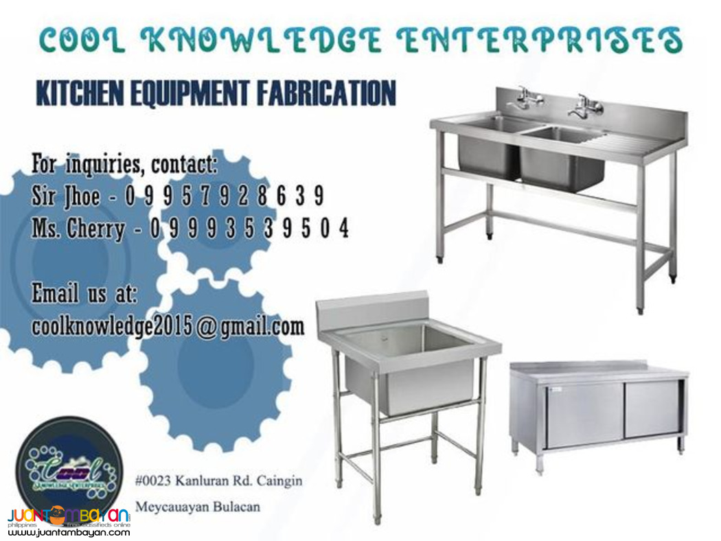 Kitchen Hood Kitchen Equipment Steel and Stainless fabrication