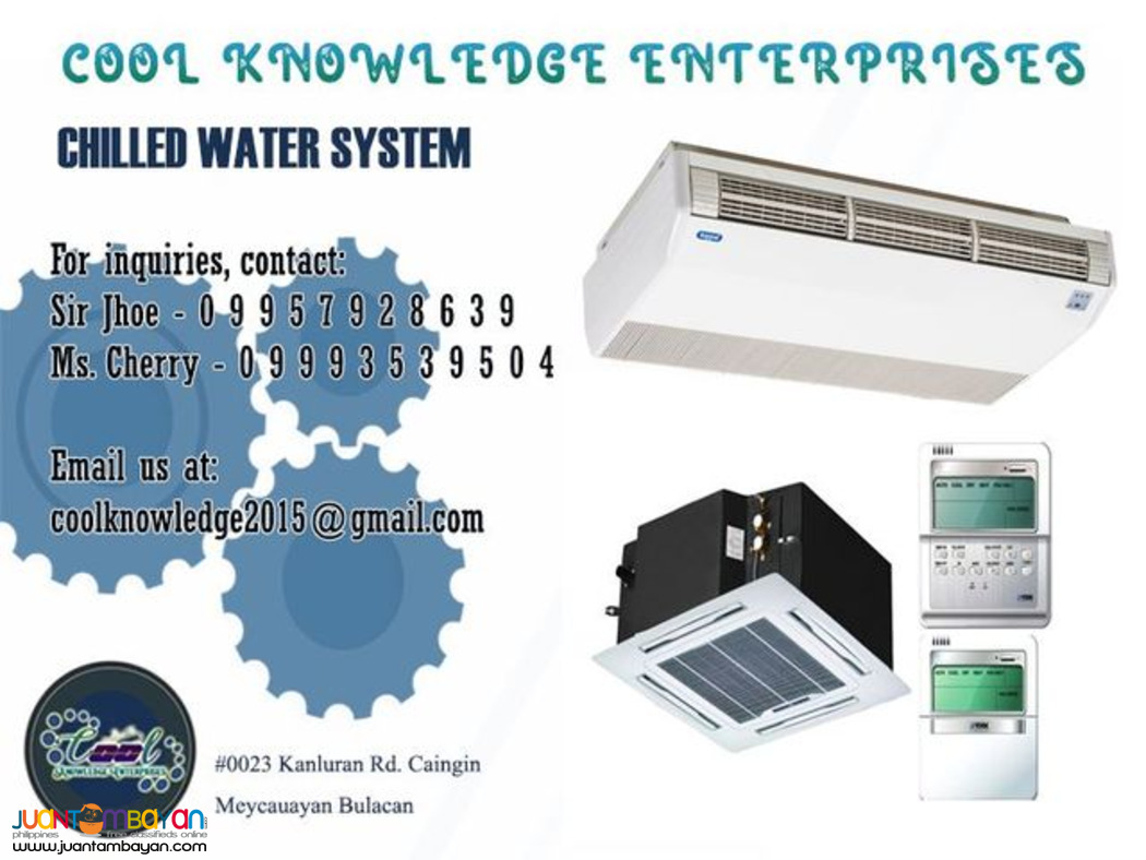 Chilled Water System supply and installation