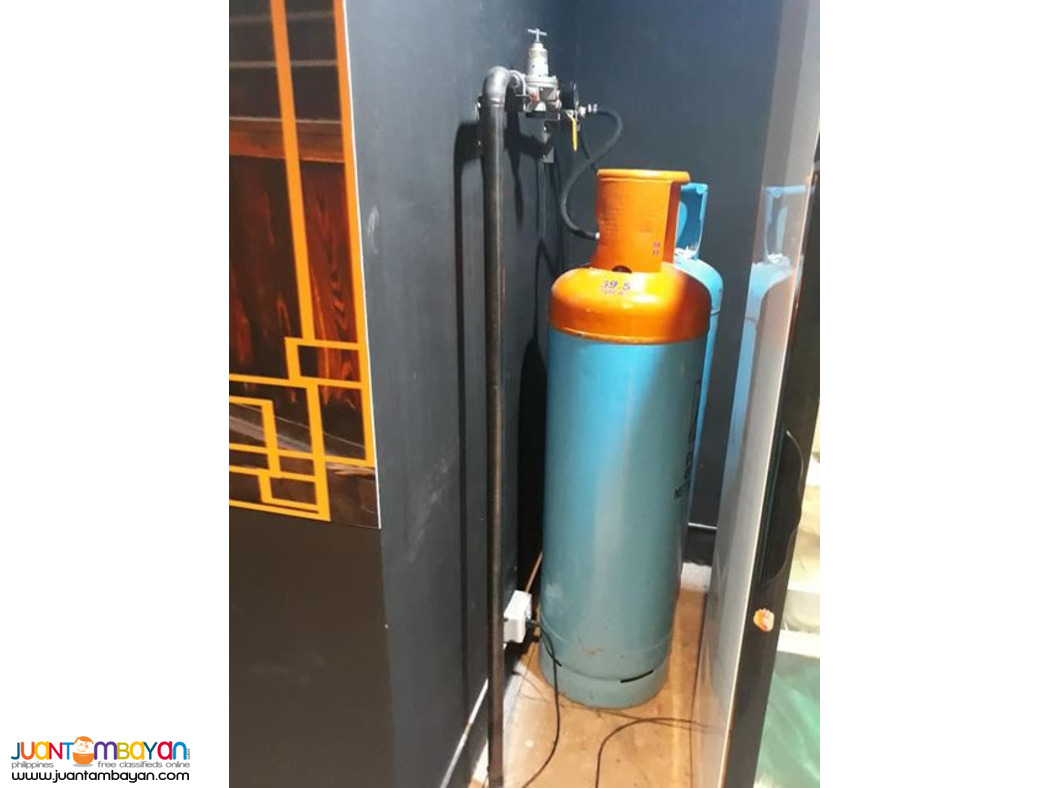 Supply and installation of gas line system