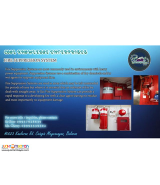 Supply and installation of fire suppression system