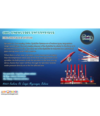 supply and installation of fire sprinkler system