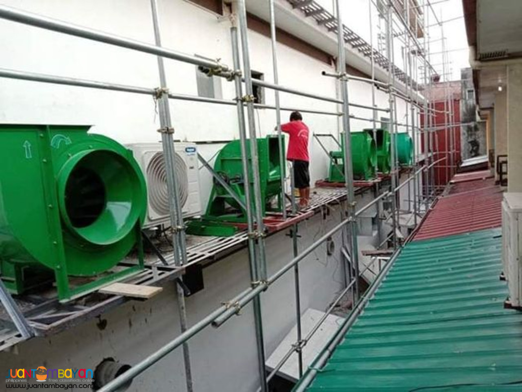 Supply and installation of Exhaust and Fresh Air Blower
