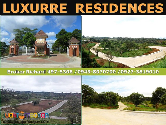 LUXURRE TAGAYTAY Subdivision Lots = 7,500/sqm  - ₱1,500,000.00   