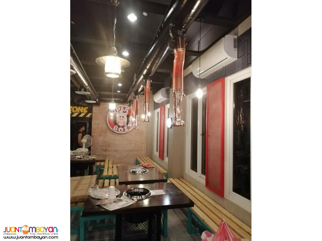 samgyeopsalExhaust Duct and Fresh Air Blower