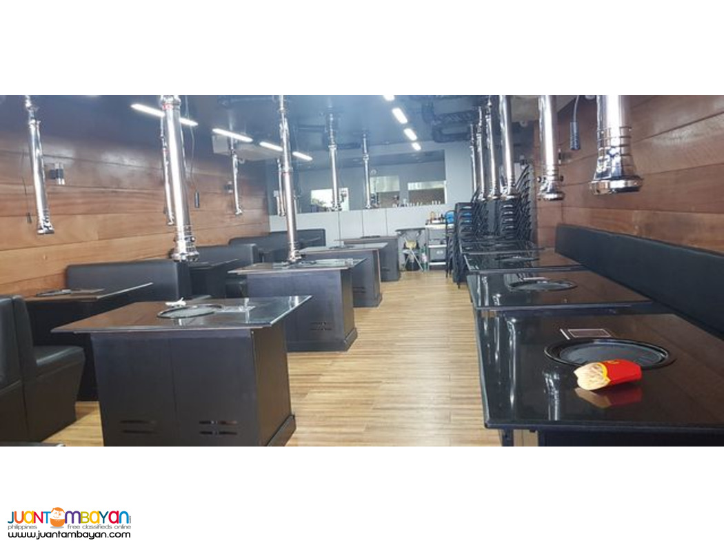Korean Restaurant Ducting Blower Gas line Fire Suppression