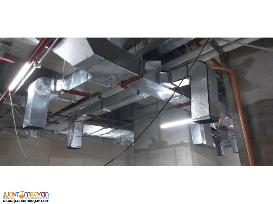 Supply and installation of exhaust and Fresh air ducting