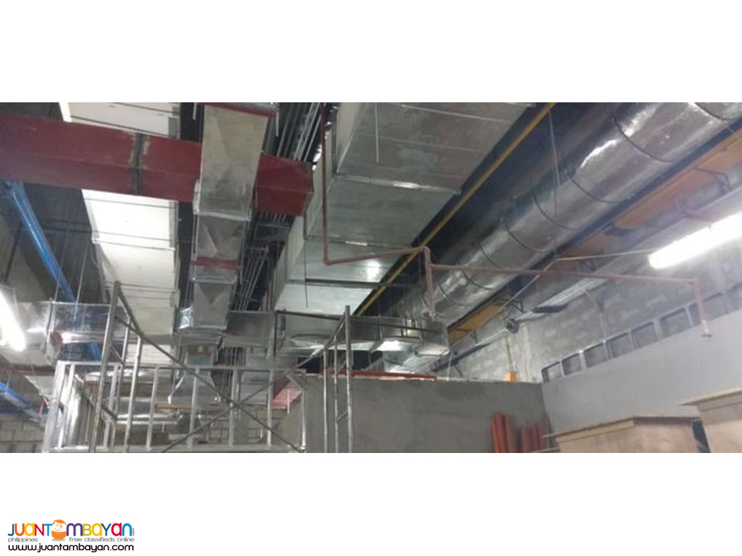 Supply and installation of exhaust and Fresh air ducting