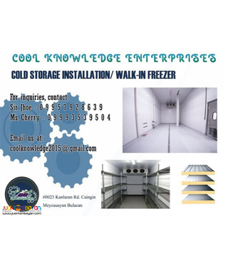 Cold Storage Walk In Chiller walk in freezer