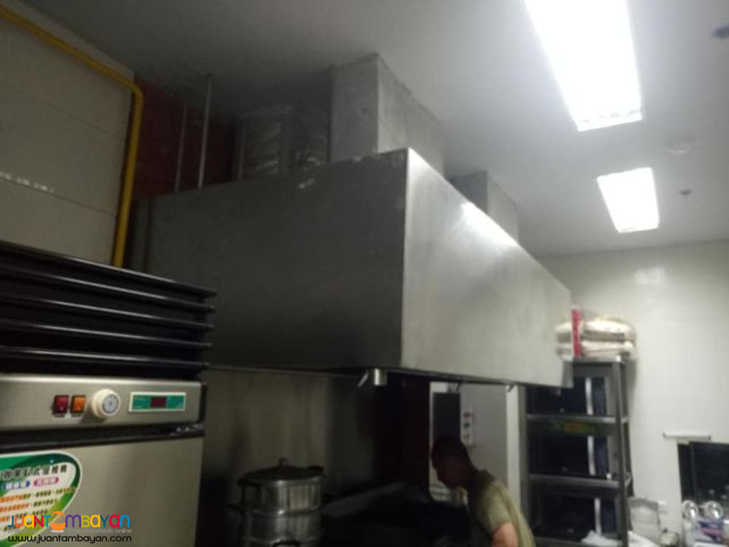 Kitchen Hood Exhaust Blowers Ducting