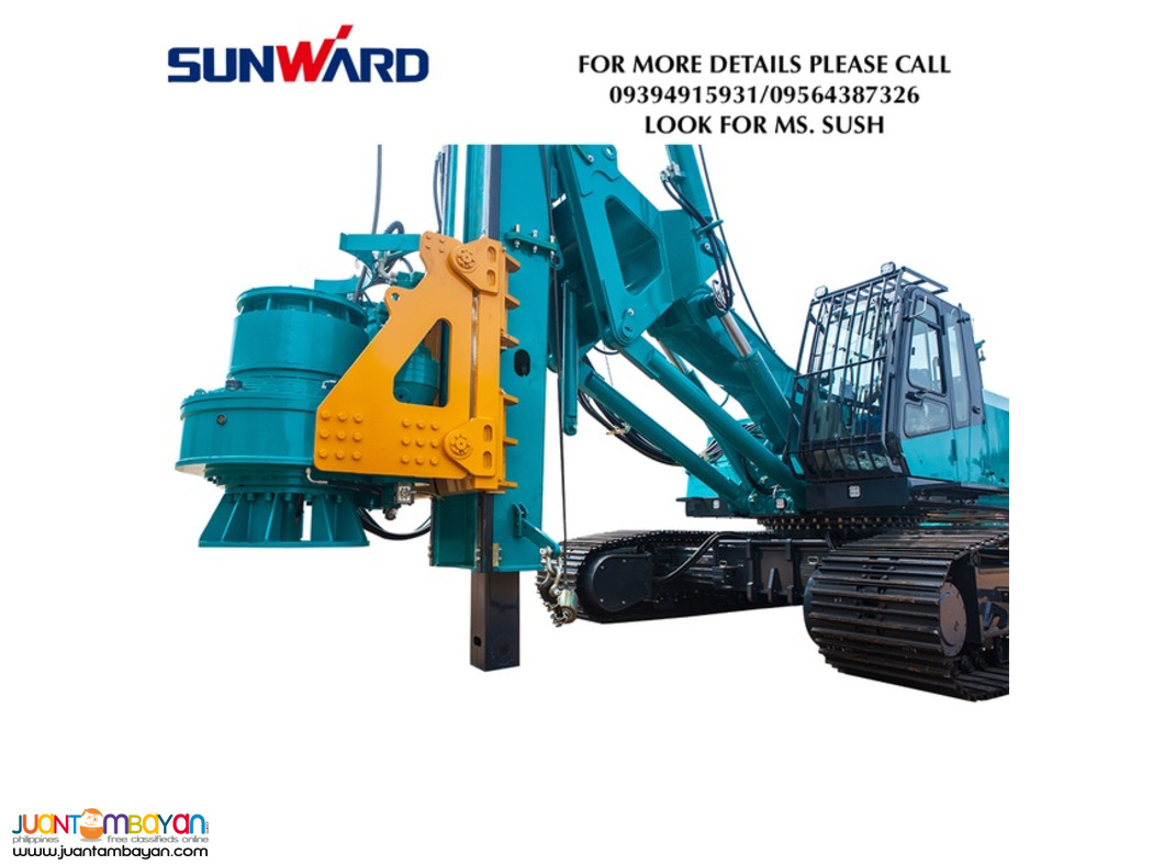 BRAND NEW SUNWARD ROTARY DRILLING RIG/ PILLING MACHINE FOR SALE