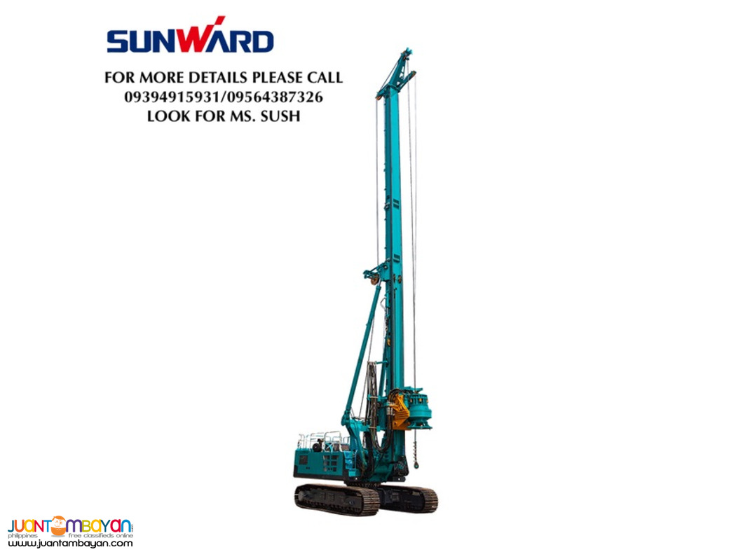 BRAND NEW SUNWARD ROTARY DRILLING RIG/ PILLING MACHINE FOR SALE