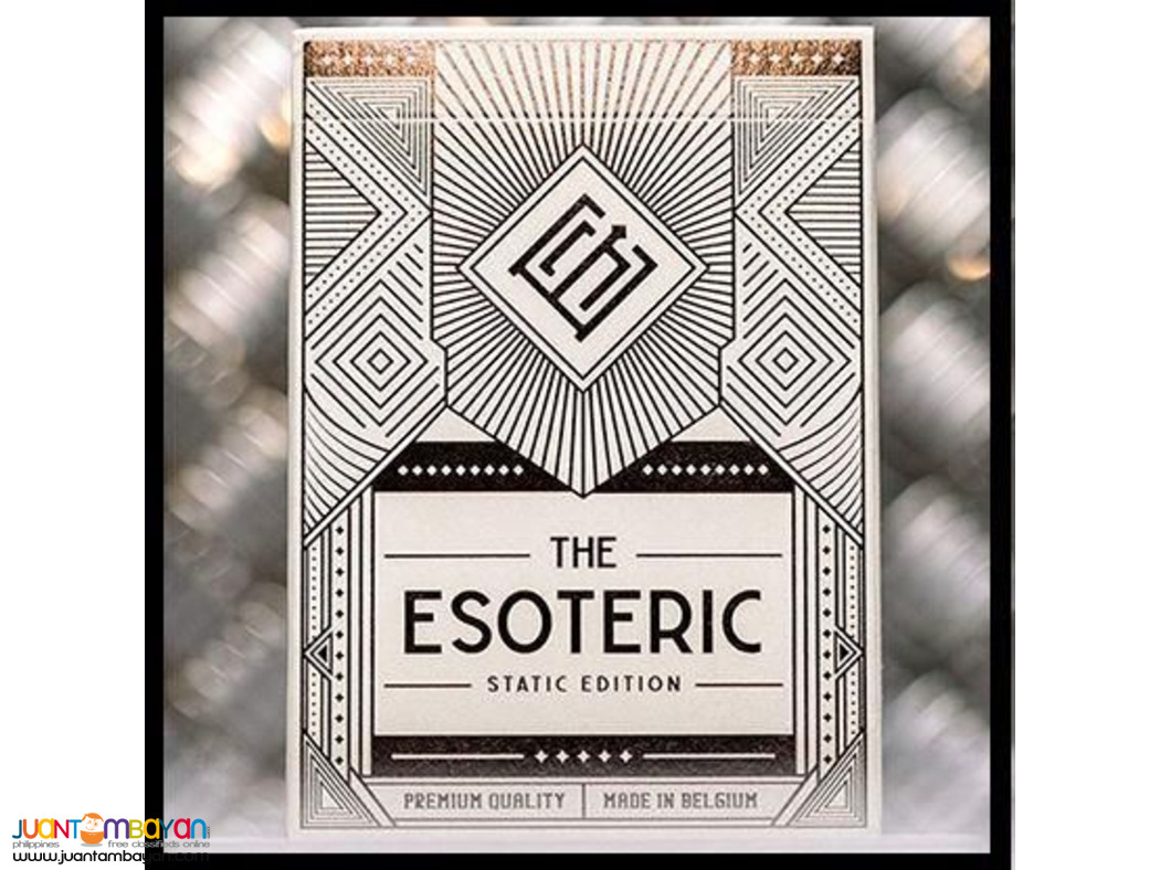 Esoteric Static Edition Playing Cards