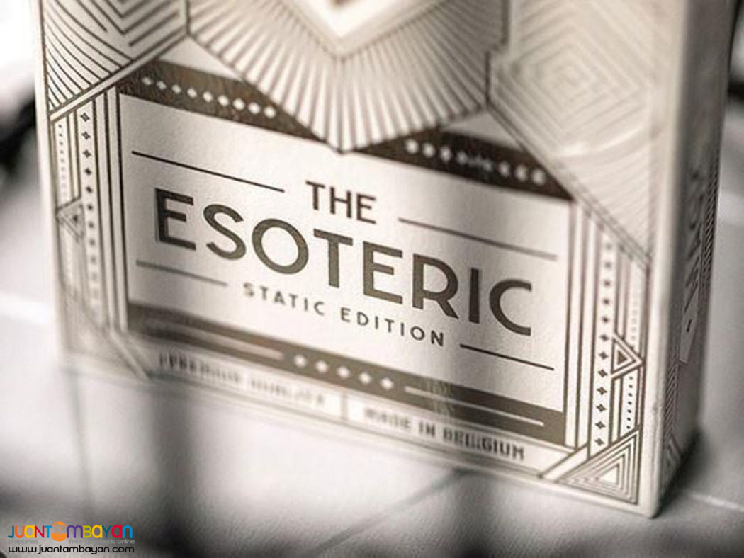 Esoteric Static Edition Playing Cards