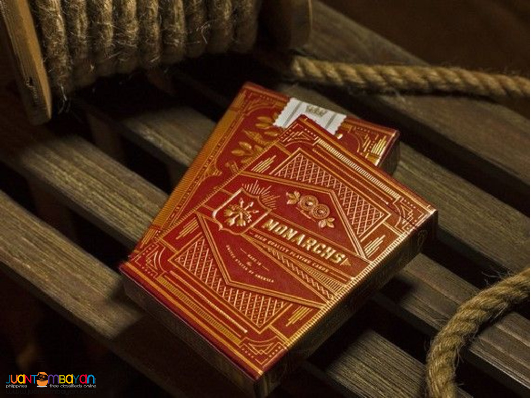 Monarchs Red Edition Playing Cards