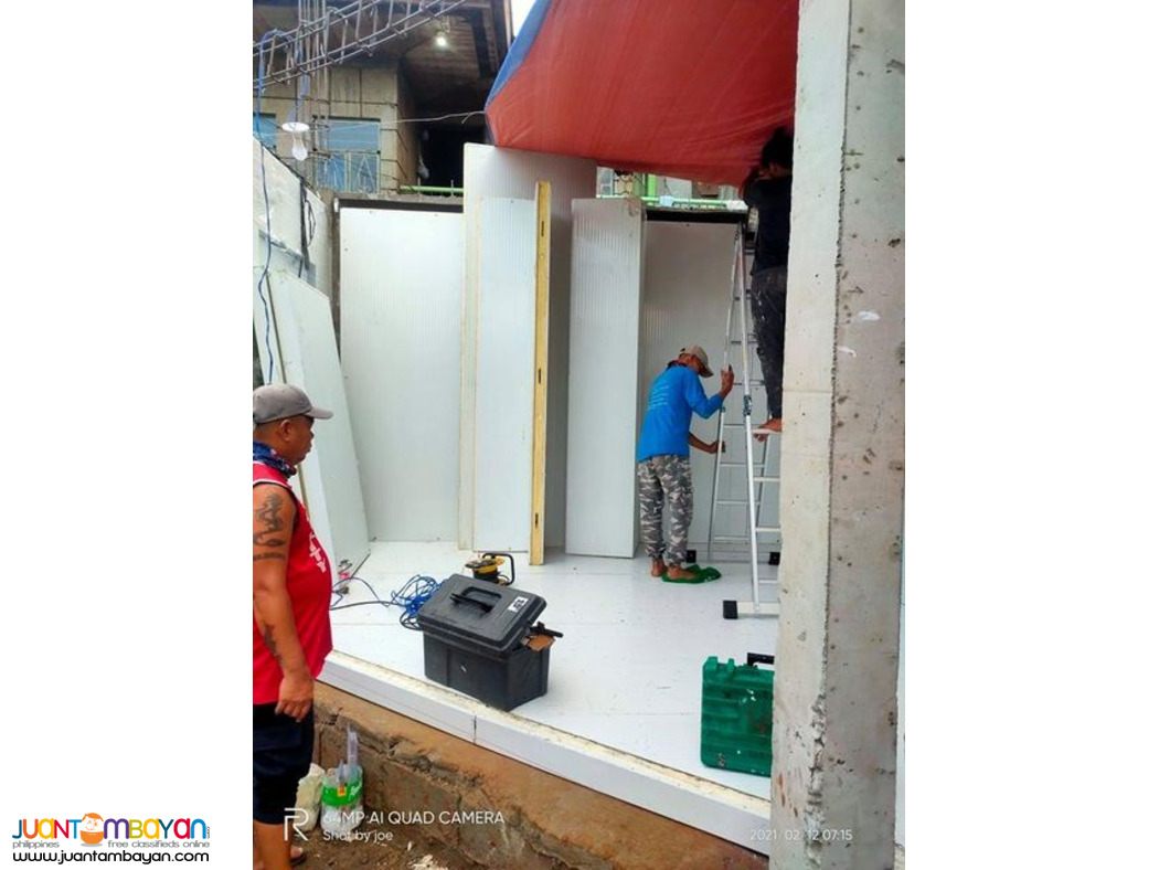 Cold Storage Walk In Chiller walk in freezer Supply and installation