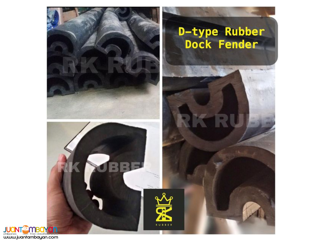 D-TYPE RUBBER DOCK FENDER (SUPPLIER IN cEBU CITY)