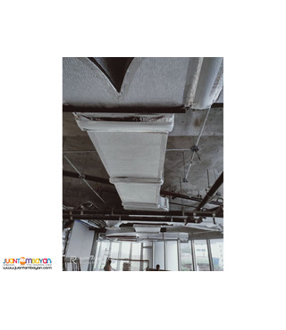 installation and supply of ducting for chilled water ducted type