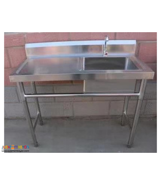 Prep Table Kitchen Sink stainless