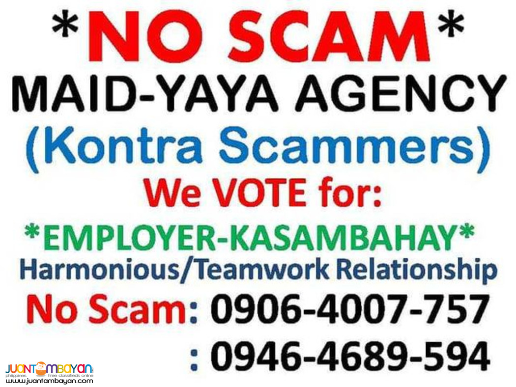 kasambahay maid yaya oldsitter