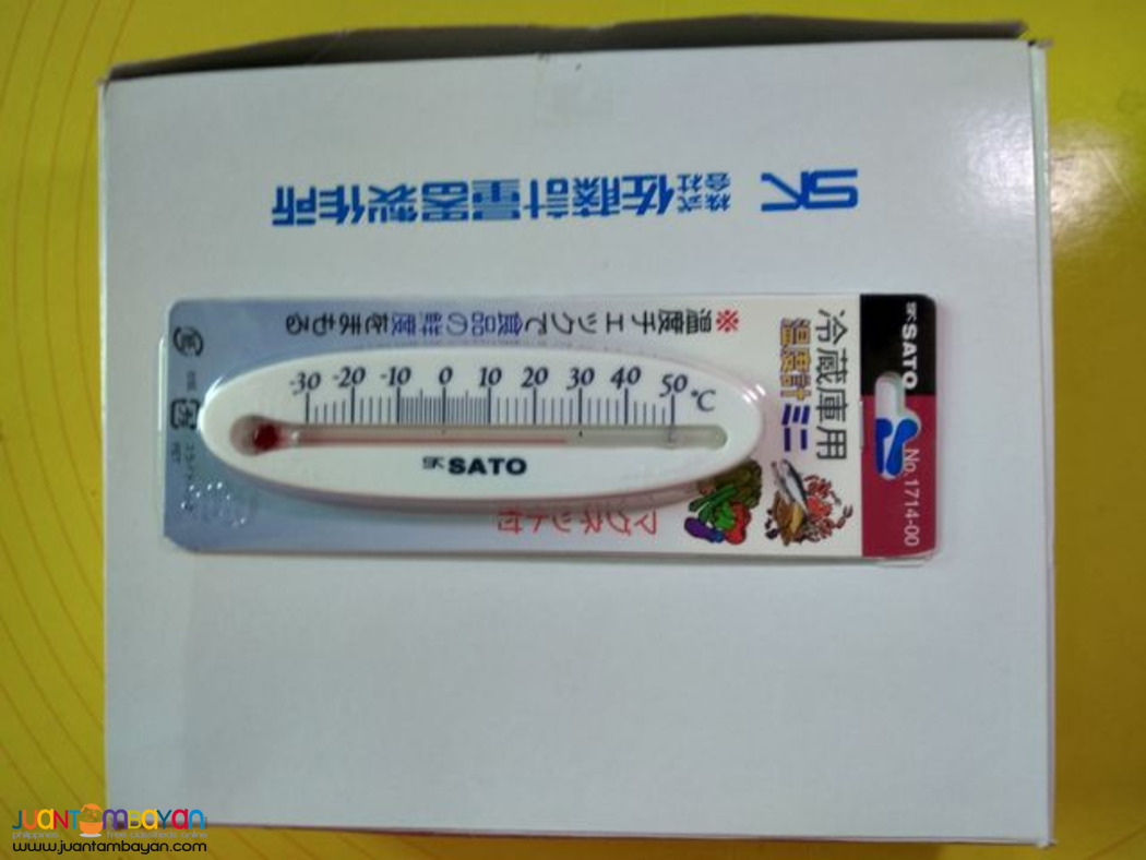 Ref Thermometer, Alcohol Thermometer, Freezer Thermometer