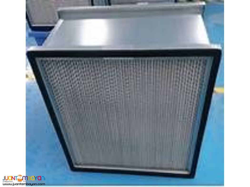 air con filter secondary w aluminum separator
