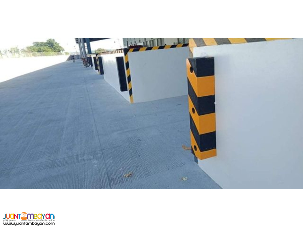 RUBBER BUMPER FOR LOADING DOCKS