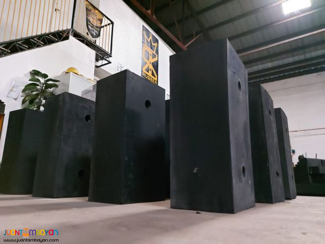 RUBBER BUMPER FOR LOADING DOCKS
