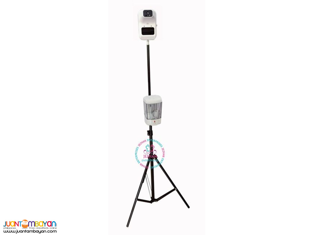 Thermal Scanner with Stand and Alcohol Dispenser