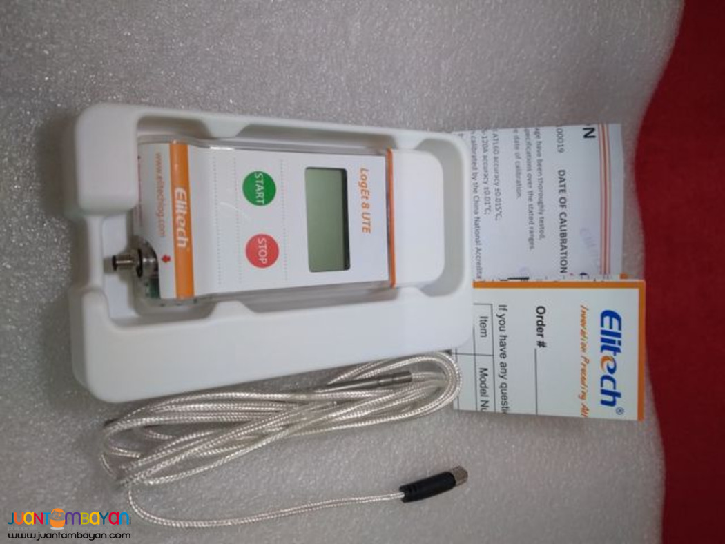 Dry Ice Temperature Data Logger, Cryogenic Thermometer, Datalogger