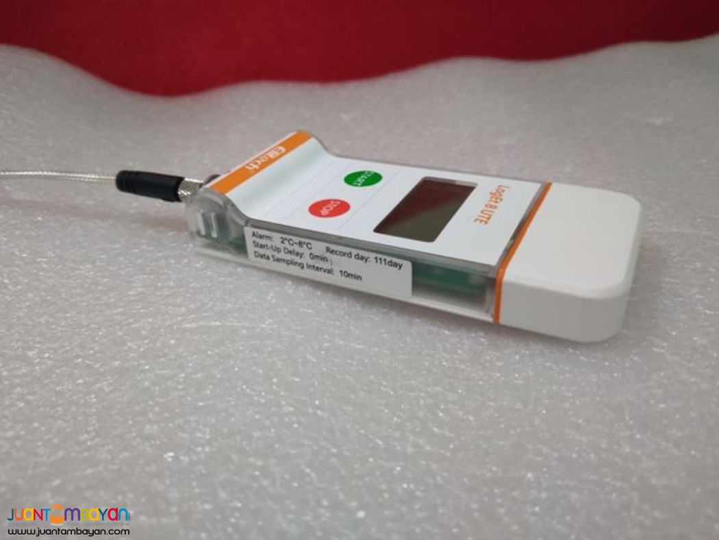 Dry Ice Temperature Data Logger, Cryogenic Thermometer, Datalogger