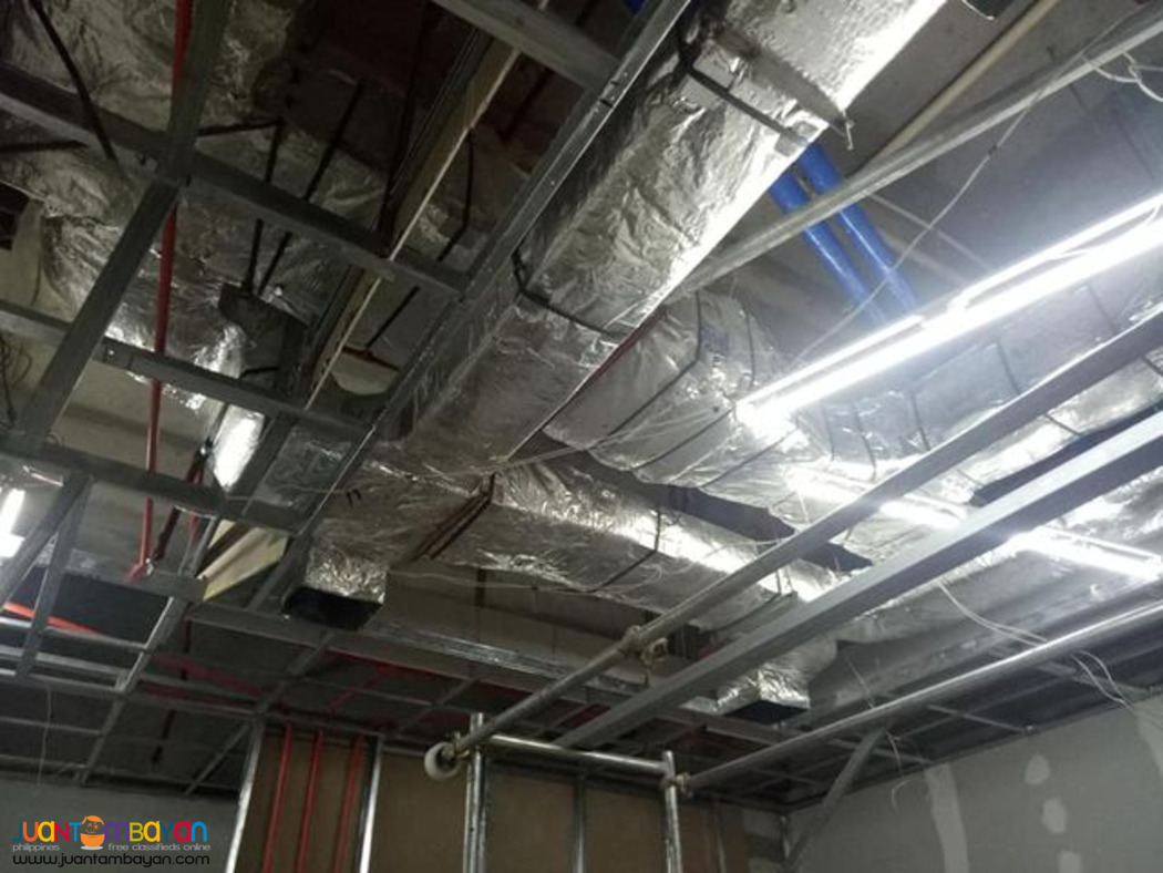 exhaust duct and fresh air duct blower with motor