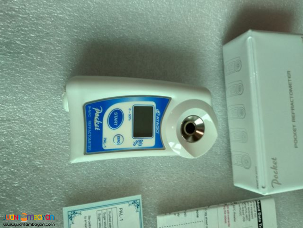 Digital Refractometer, Sugar Concentration, Refractometer, Atago