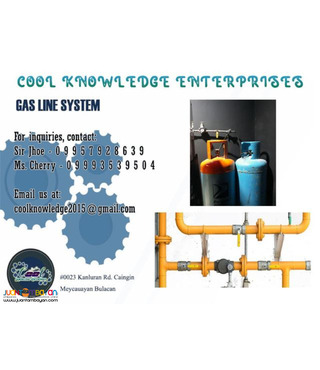 supply and installation of gas line