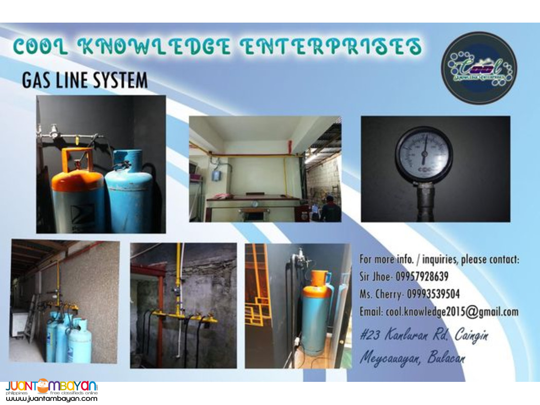 supply and installation of gas line